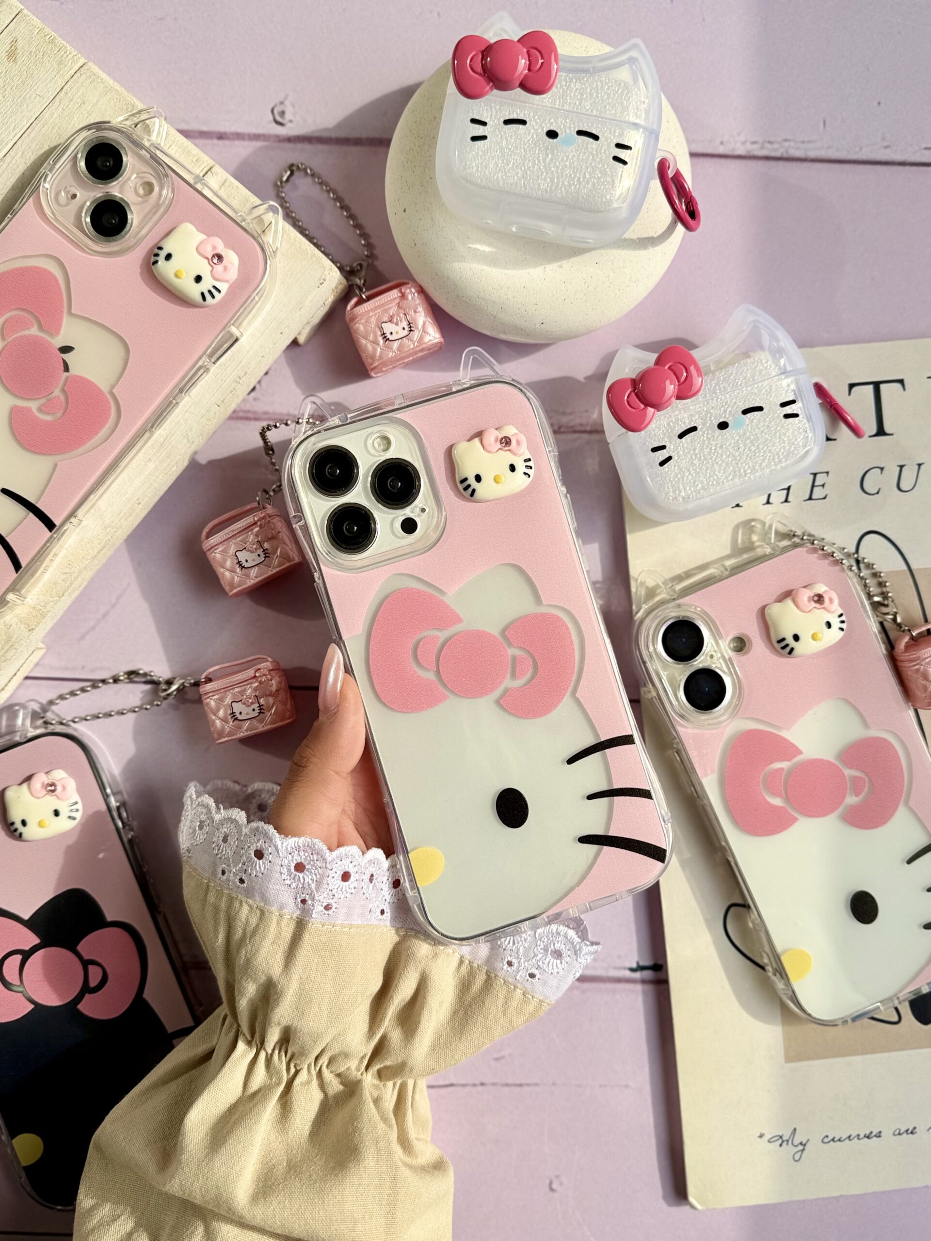 61c85f قاب هلوکیتی گوش دار (بدون آویز) (کدC2158) - تصویر 1