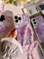 قاب Holo butterfly با آویز (کدC2142)