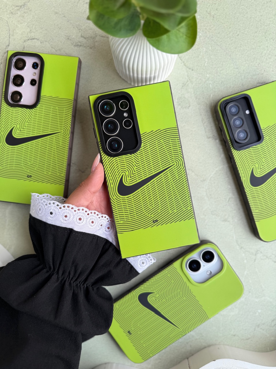 635e55 قاب نایک اثر انگشت سامسونگ و شیائومی (کدC2163) - تصویر 1