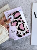 قاب پلنگی Romantic Pink آیفونی (کدC2062) - تصویر 3