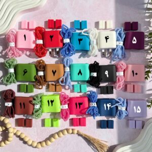 محافظ آداپتور 25 وات سیلیکونی سامسونگ 3 پین (5تکه) (کدa0297)