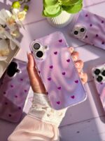 قاب قلب بنفش (کدC2133) - تصویر 4