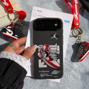 قاب Jordan 1 RED آیفون / سامسونگ / شیائومی (کدC2149)